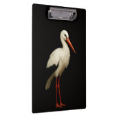 Porte-bloc noir 4 Luxe, cigogne gracieuse (Swatch)