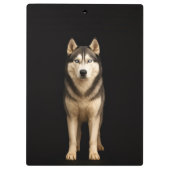 Porte-bloc noir 4 Luxe, Husky Elite Glacé (Dos)