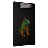 Porte-bloc noir 4 Luxe, Iguane vert (Swatch)