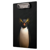 Porte-bloc noir 4 Luxe, manchot de Hoppy (Gauche)