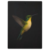 Porte-bloc noir 4 Luxe, Oiseau en vol (Dos)