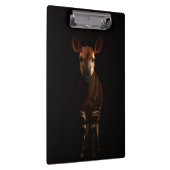 Porte-bloc noir 4 Luxe, Okapi de la forêt (Swatch)