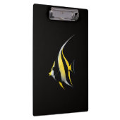 Porte-bloc noir 4 Luxe, Poisson-ange à queue lyre (Swatch)