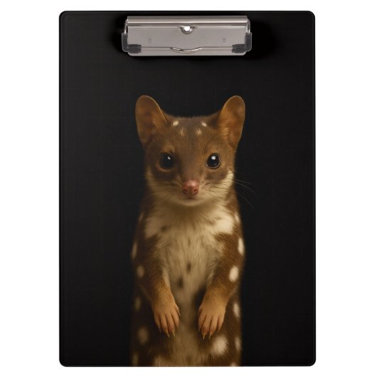 Porte-bloc noir 4 Luxe, Quoll doux (Devant)