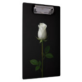 Porte-bloc noir 4 Luxe, Rose blanche pure (Swatch)