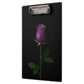 Porte-bloc noir 4 Luxe, Rose violette royale (Gauche)
