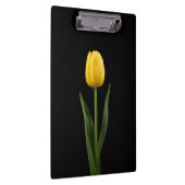 Porte-bloc noir 4 Luxe, Tulipe jaune doré (Swatch)
