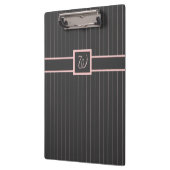 Porte-bloc Noir avec Porte - bloc rose (Gauche)