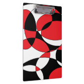 Porte-bloc Noir, blanc et rouge (Swatch)