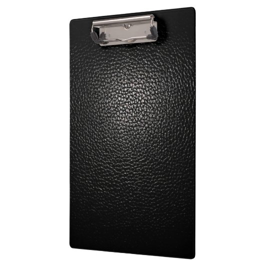 Porte-bloc noir de cuir (Gauche)