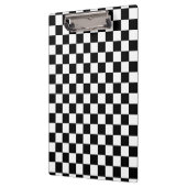 Porte-bloc Noir et blanc Checkered (Gauche)