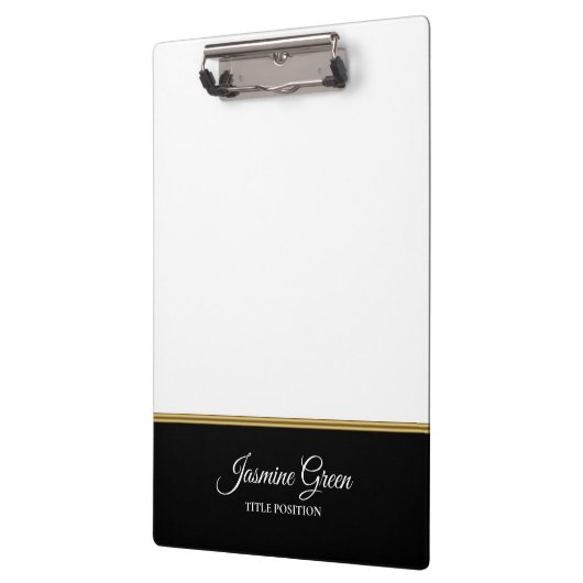 Porte-bloc Noir Et Blanc Design (Gauche)