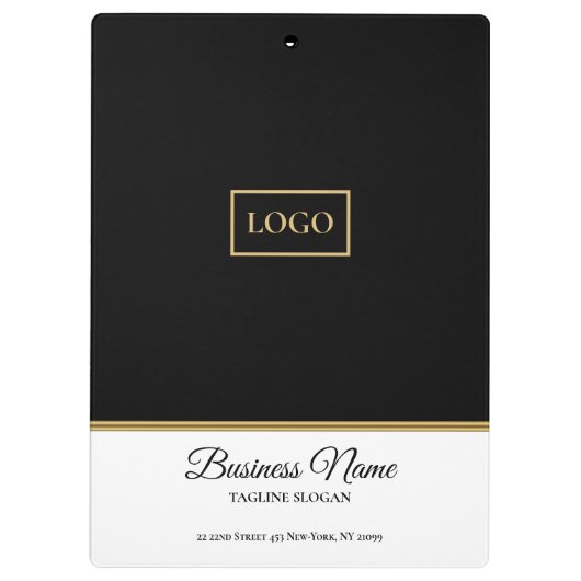 Porte-bloc Noir Et Blanc Design (Dos)