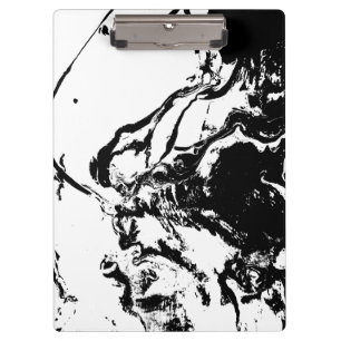 Porte-bloc Noir et blanc Visages Abstraits Art incident