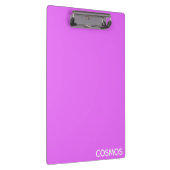 Porte-bloc Nom de couleur pourpre cosmos (Swatch)