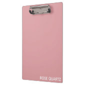 Porte-bloc Nom de couleur rose quartz rose (Gauche)