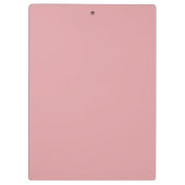 Porte-bloc Nom de couleur rose quartz rose (Dos)