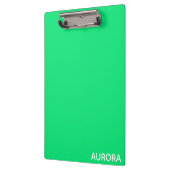 Porte-bloc Nom de couleur verte Aurora (Gauche)