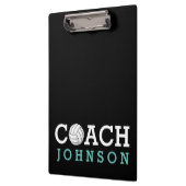 Porte-bloc Nom de coutume d'entraîneur de volleyball (Gauche)