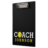 Porte-bloc Nom de coutume d'entraîneur du base-ball (Gauche)