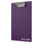 Porte-bloc Nom de la couleur violette de Blue John (Gauche)