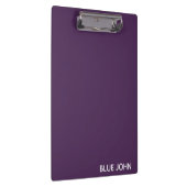Porte-bloc Nom de la couleur violette de Blue John (Swatch)