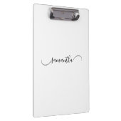 Porte-bloc Nom de la signature de lessive courbe classique (Swatch)