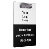 Porte-bloc Nom de l'entreprise Logo Site Web Numéro de téléph (Swatch)