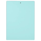 Porte-bloc Nom de monogramme girly écriture moderne sarcelle  (Dos)