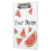 Porte-bloc Nom des pièces de pastèque (Gauche)