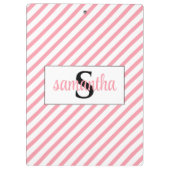 Porte-bloc Nom du monogramme initial (Dos)