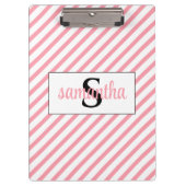 Porte-bloc Nom du monogramme initial (Devant)