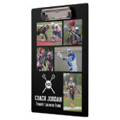 Porte-bloc Nom fait sur commande de joueur d'équipe de (Gauche)