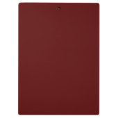 Porte-bloc Nom personnalisé avec monogramme Marron Profession (Dos)