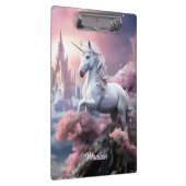 Porte-bloc Nom personnalisé belle licorne (Swatch)