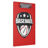 Porte-bloc Nom personnalisé et base-ball couleur (Swatch)