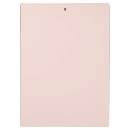 Porte-bloc Nom personnalisé moderne Monogram Pastel Rose (Dos)