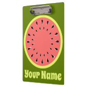 Porte-bloc Nom rose pastèque (Gauche)