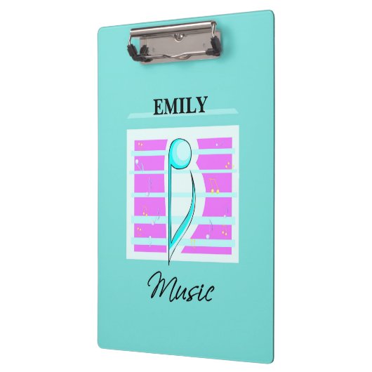 Porte-bloc Note de félicitations, Performance musicale (Gauche)