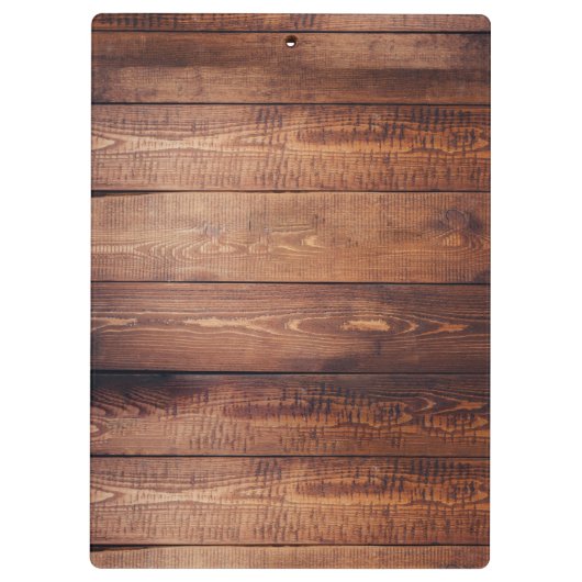 Porte-bloc Notes de cuisine en bois foncé (Dos)