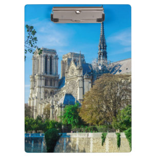 Porte-bloc Notre Dame de Paris en France