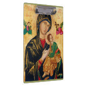 Porte-bloc Notre Dame Perpétuelle aide Vierge Marie Icône Rus (Swatch)