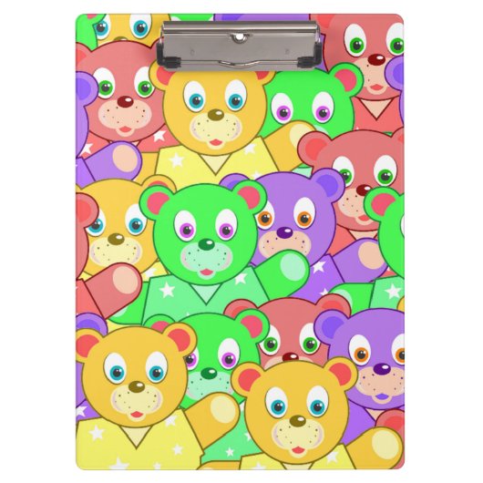 PORTE-BLOC NOUNOURS COLORÉS (Devant)