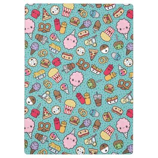 Porte-bloc Nourriture industrielle mignonne (Dos)