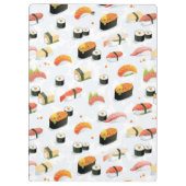 Porte-bloc Nourriture japonaise : Motif de sushi (Dos)