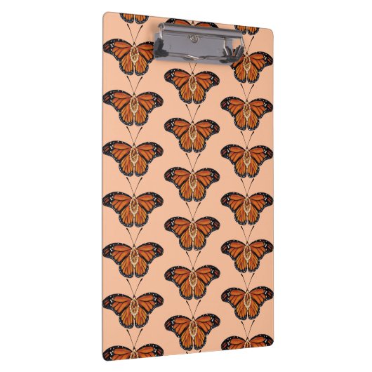 Porte-bloc Novembre Citrine Monarch Papillon Motif Design (Swatch)