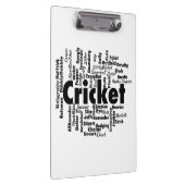 Porte-bloc Nuage de mot cricket (Swatch)