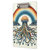 Porte-bloc Nuages arc-en-ciel et tendances (Gauche)
