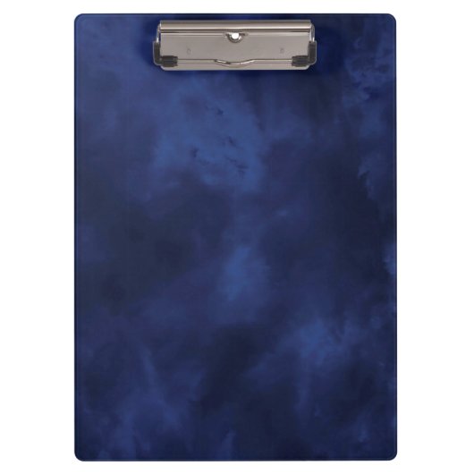 Porte-bloc Nuages bleus foncés (Devant)
