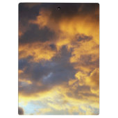 Porte-bloc Nuages couchés de soleil (Dos)